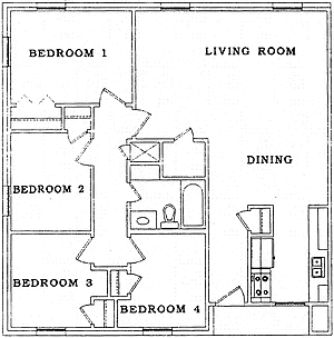 Four Bedroom Plan